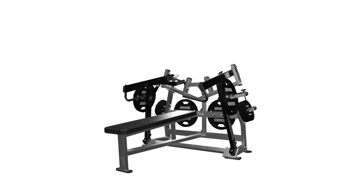 Plate-Loaded Iso-Lateral Horizontal Bench Press | Hammer Strength